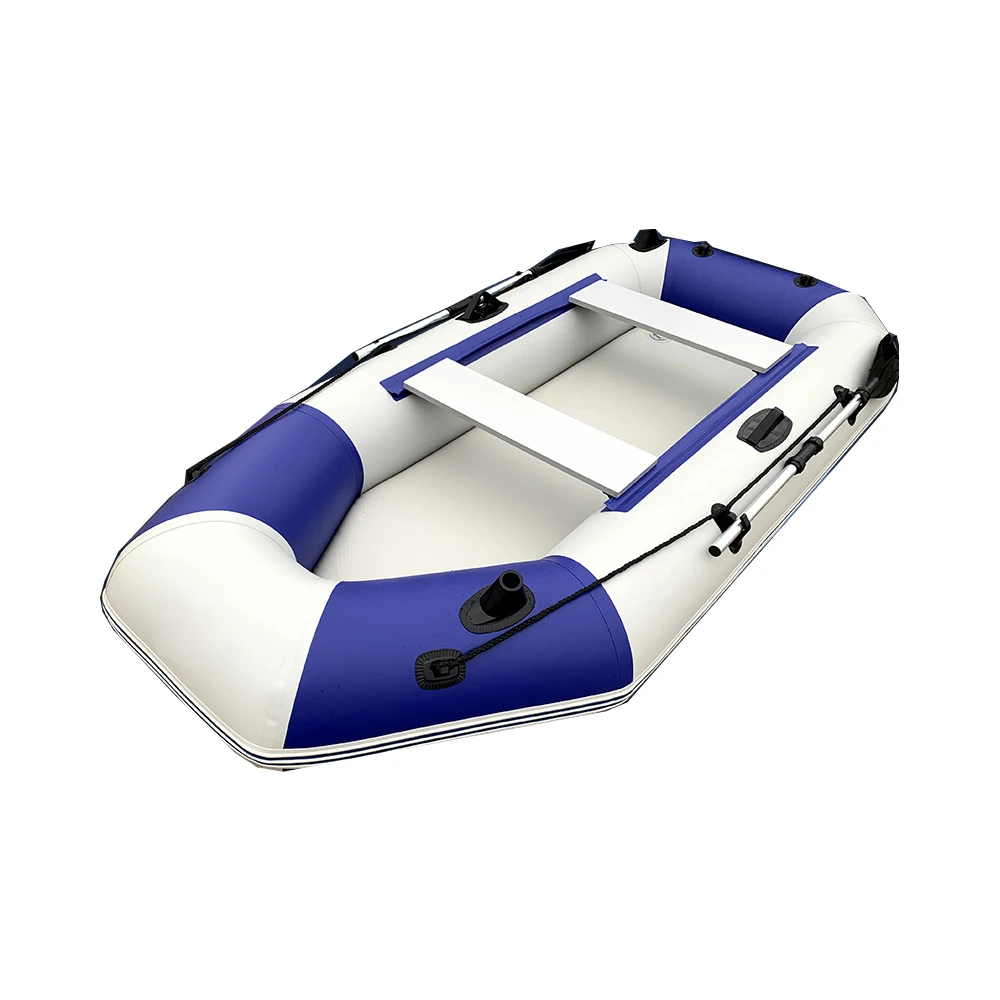 Portable Foldable River Rowing Inflatable Rubber Boat Pedal Boat Paddle Boat for Fishing Fishing Kayak Floatingpromote sales