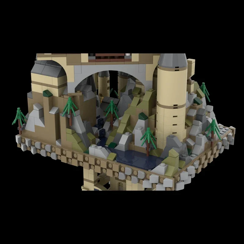 2892pcs MOC Rotating Towers Castle Harry Building Blocks Festival Birthday Gift Toy To Develop Patience And Concentration