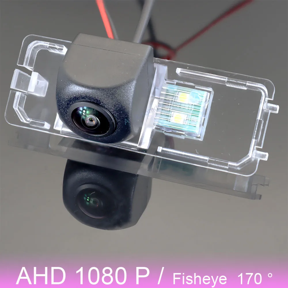 FishEye Vehicle Rear View Camera For SEAT Ibiza 6J 6P KJ 2008~2016 2017 2018 2019 2020 HD Night Vision AHD 1080P Reverse Camera