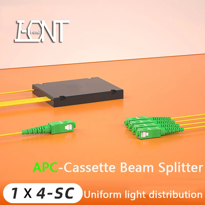 

1x4 SC /APC оптоволоконный флуоресцентный элемент соединения 1:4 SC APC Одномодовый симплексный Оптический Сплиттер PLC Бесплатная доставка