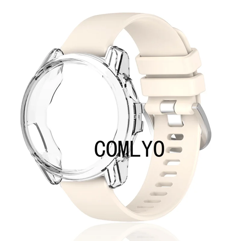 

For COROS PACE 4 Strap + Case Smart watch Protective Bumper Soft Cover Cases Silicone Sports outdoor Band