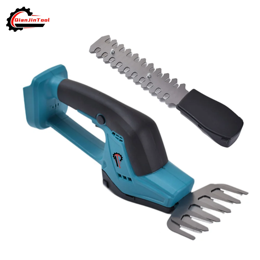 

2 in 1 Electric Hedge Trimmer Cordless Pruning Saw Lawn Mower Household Garden Grass Shrub Scissor Tool For Makita 18V Battery