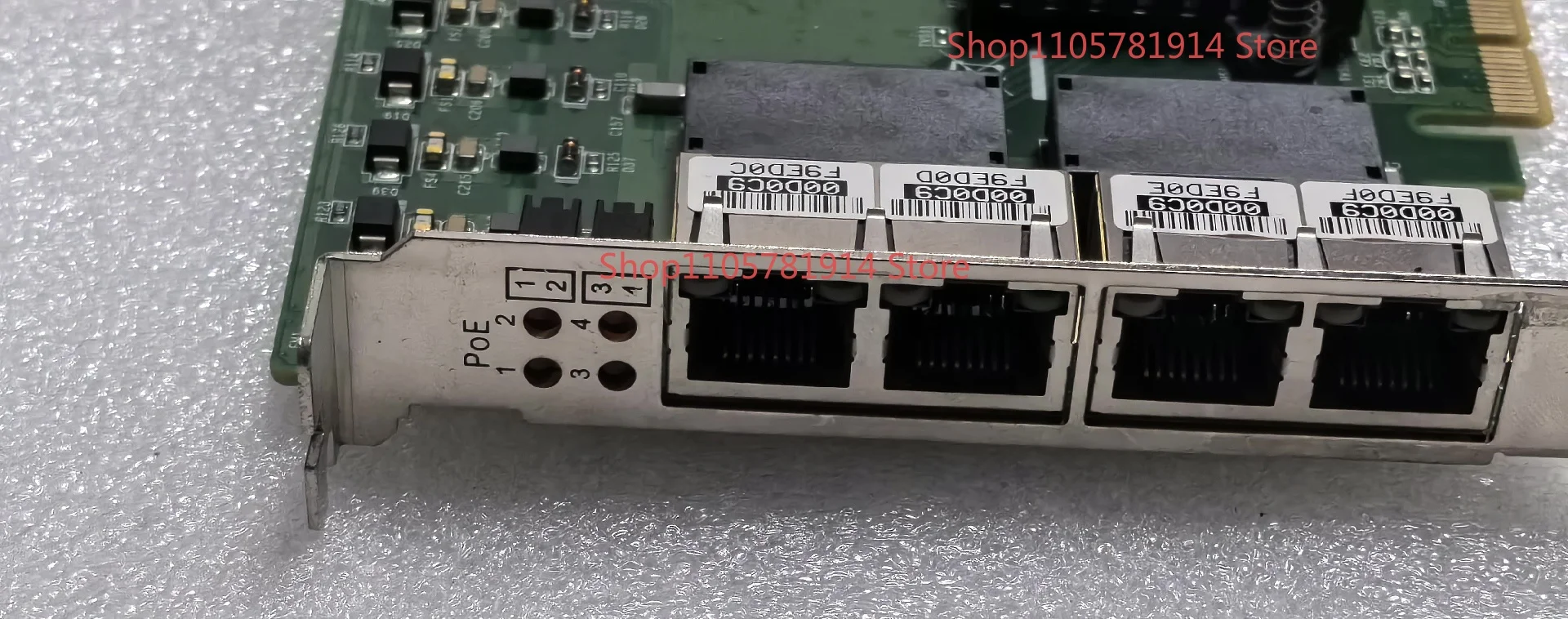 For Advantech 4-port Visual Image Capture Card POE Network Interface Card PCIE-1672E PCIE-1674E