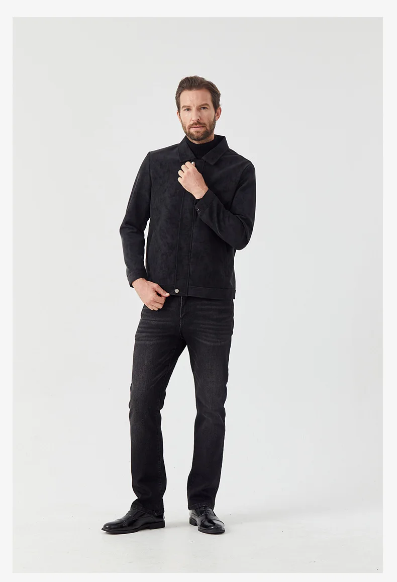 

229, весенне-осенняя винтажная легкая потертая коричневая куртка из искусственной кожи, мужская повседневная корейская модная одежда на молнии