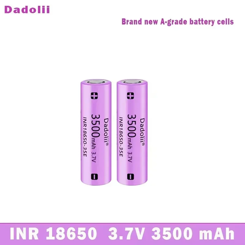 Versatile  High-Quality   3.7V 3500mAh 18650 Lithium Rechargeable Batteries, Great for Flashlights, 1-40pcs Set