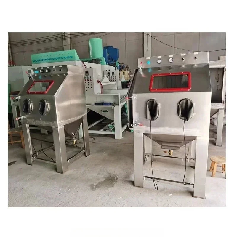 

No Pollution Water Cycle Heavy Wet Abrasive Sand Blasting Machine Sandblaster Vapour Cabinet Blaster