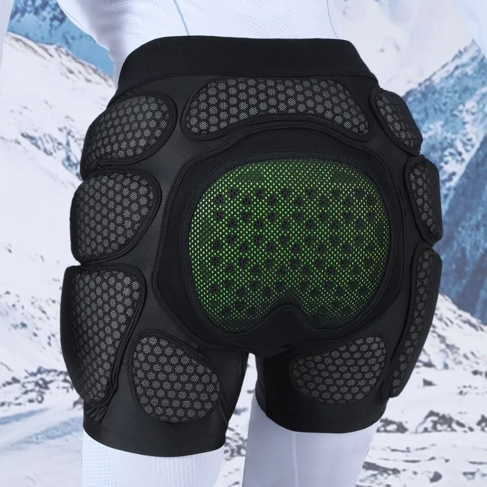 Protective Ski Protective Gear Comfortable Anti Fall Knee Hip Protector Sponge Durable Ski Anti-fall Hip Pads Kids/Youth