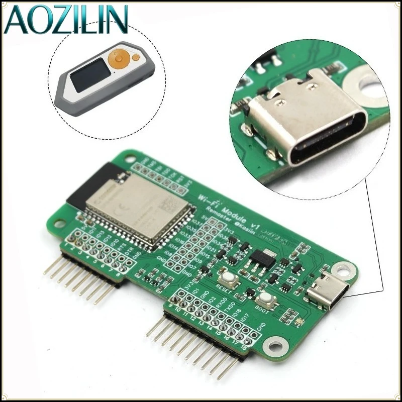 AOZILIN Wi‑Fi Dev Board for Flipper Zero,2.4G Wireless Expansion Module for STEM Hobby RF Educational Experiment