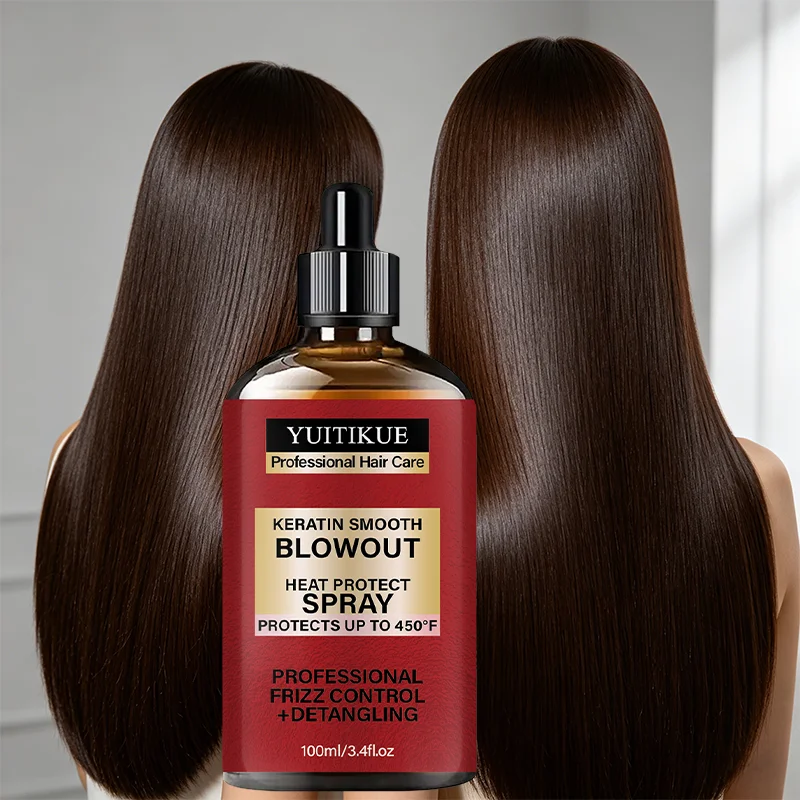 YUITIKUE Heat Protect Hair Oil - огляд і ціна Heat Protectant Spray