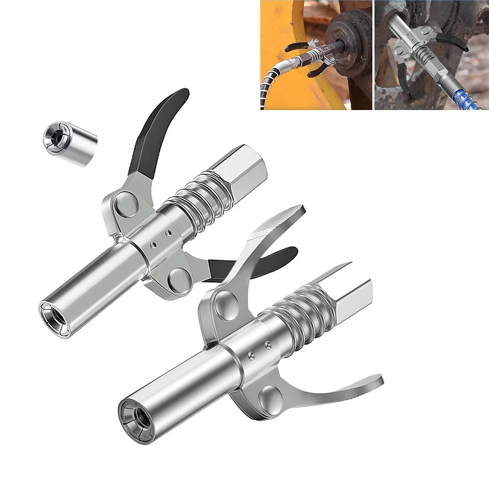 High pressure butter gun nozzle Oil Pump Quick Release Grease Tip Tool Car Syringe Lubricant Tip Grease Nozzle for Repair
