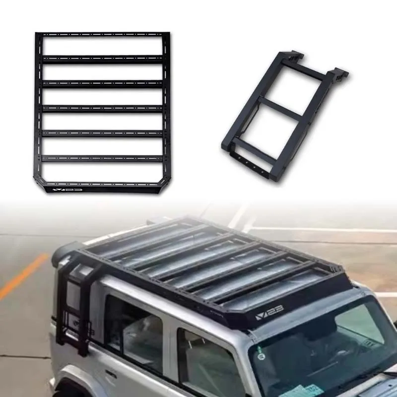 

Durable Wear-Resistant Side Ladder Sturdy Roof Rack Platform for Icar V23 Accessories