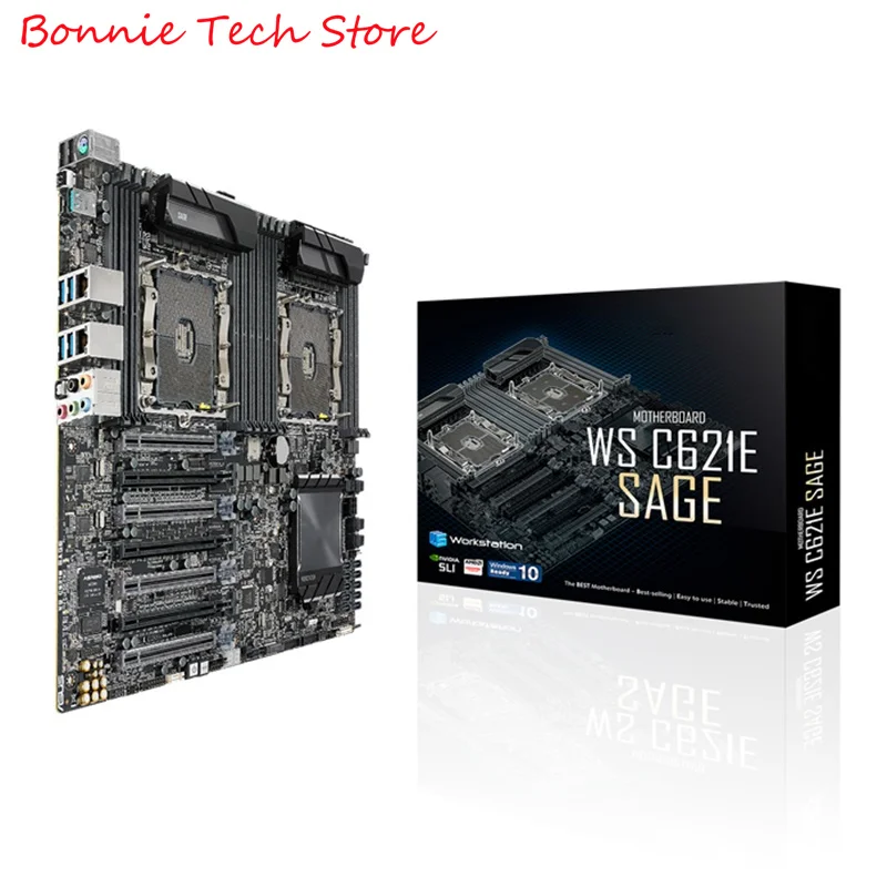 

WS C621E SAGE , Workstation Motherboard,LGA 3647,1st/2nd Generation Xeon Scalable Processors (205W)