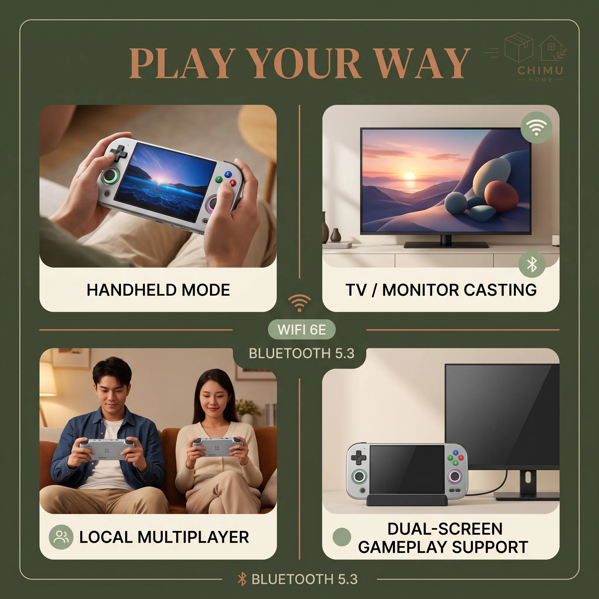 【CHIMU HOME】RG477M 안드로이드 게이밍 휴 - Gaming Consoles 리뷰 및 가격