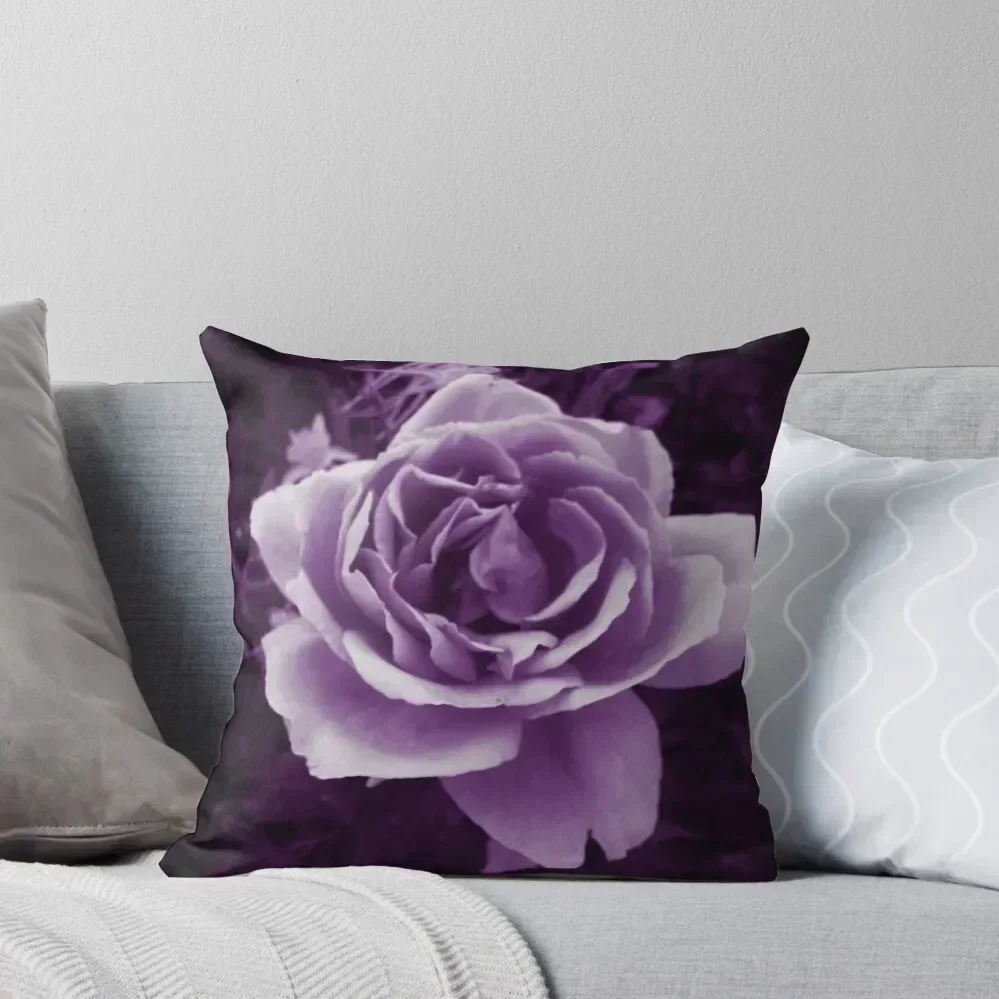 Purple Rose Art Throw Pillow Cushions Home Decor christmas decorations 2025 Christmas Pillow Cases Cusions Cover pillow