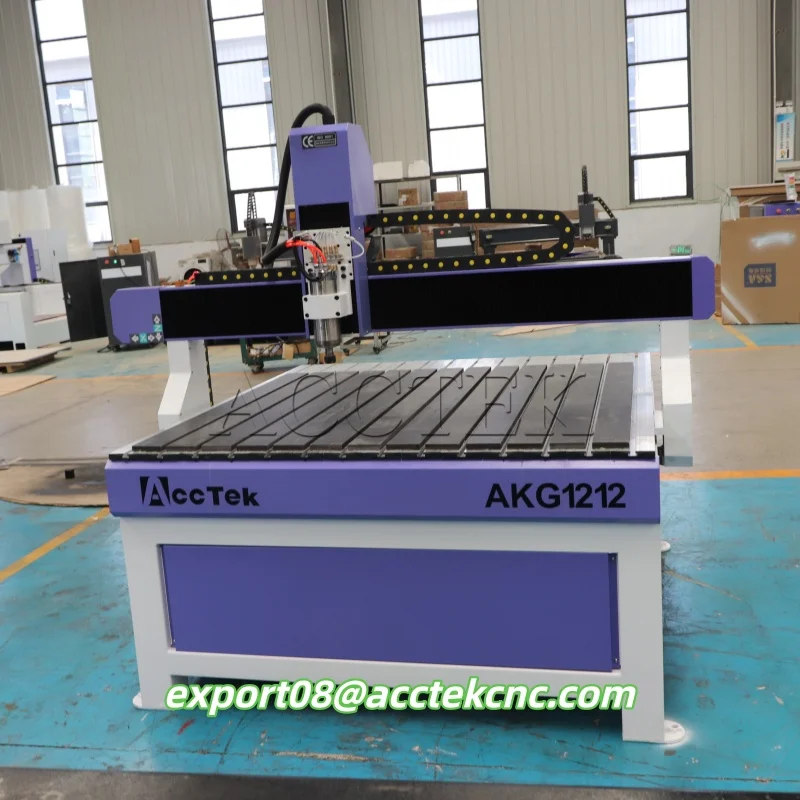 

AKG1212 Wood CNC Wood Carving Machine 1200*1200mm Wood Processing cnc Router Promotional China Wholesale Mini for Furniture