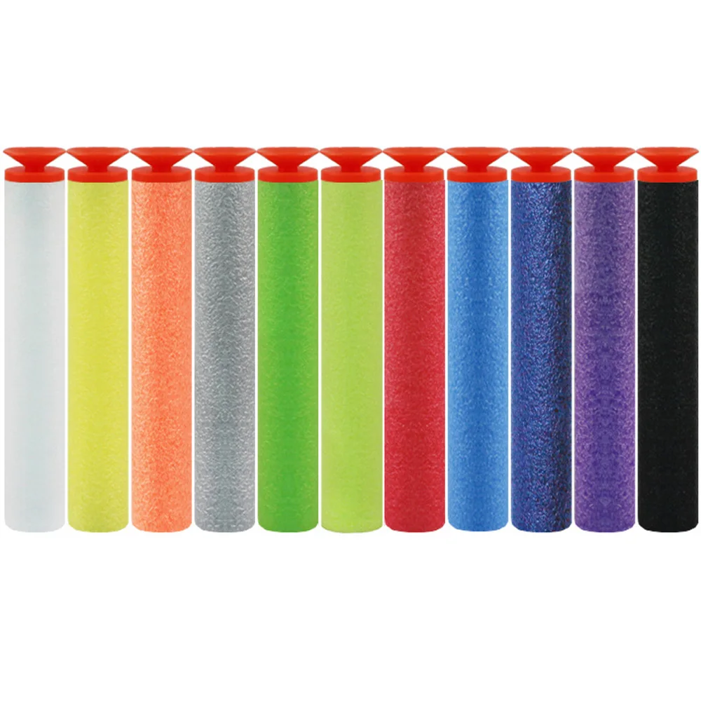 7.2 سنتيمتر 6.5 سنتيمتر شفط كأس رصاصة طرية مسدس لعبة إيفا رغوة الذخيرة ملحق السلامة الإسفنج لعبة الرصاص QJ116