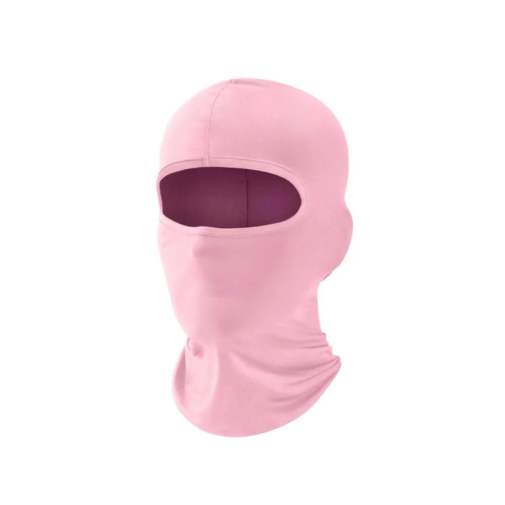 Breathable Ice Silk Full Face Hood Summer Cycling Sun protection Mask Neck protection Dust Mask