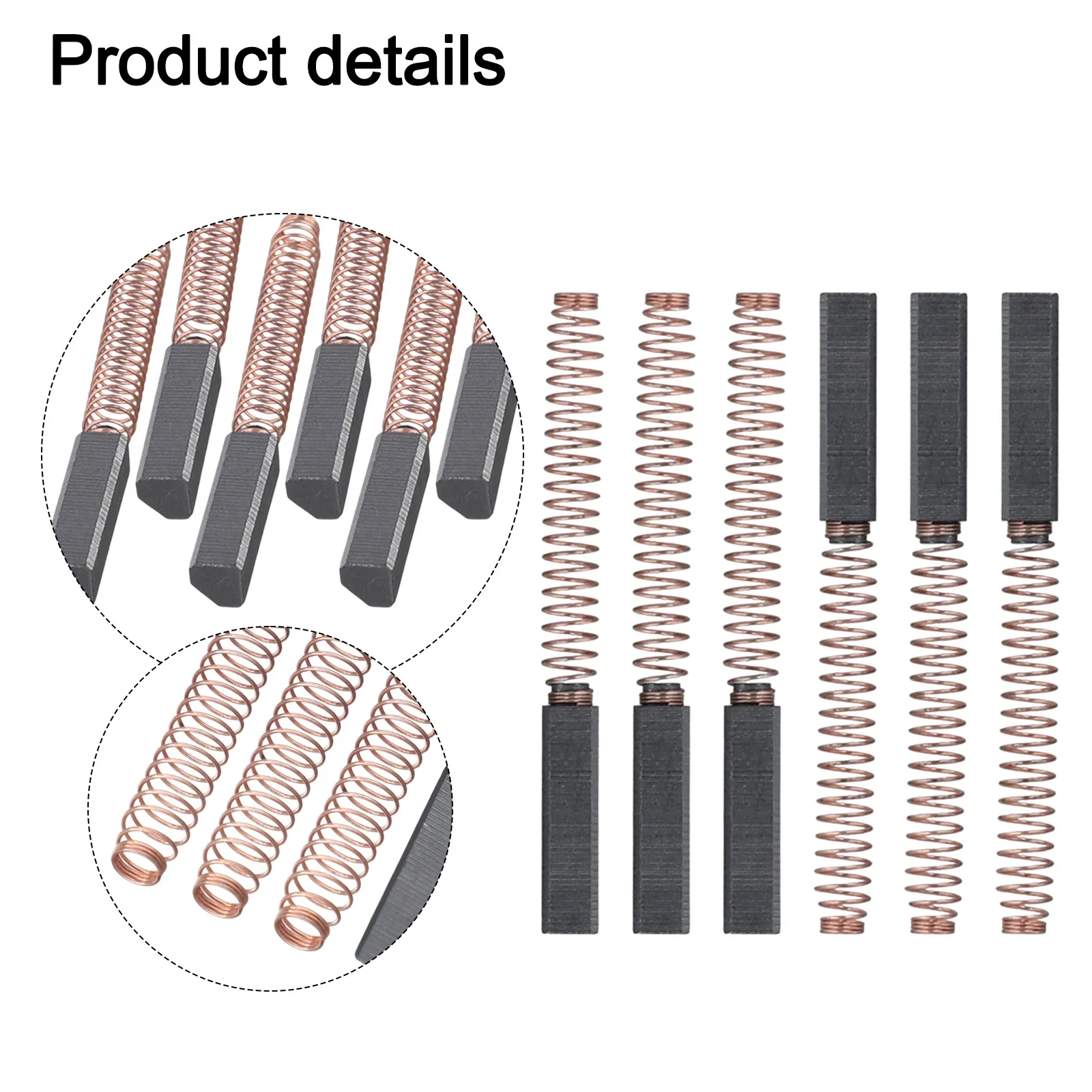 

A Selection of Six High Performance Carbon Brushes for Replacing Existing Parts in Your Favorite Kitchen Appliances