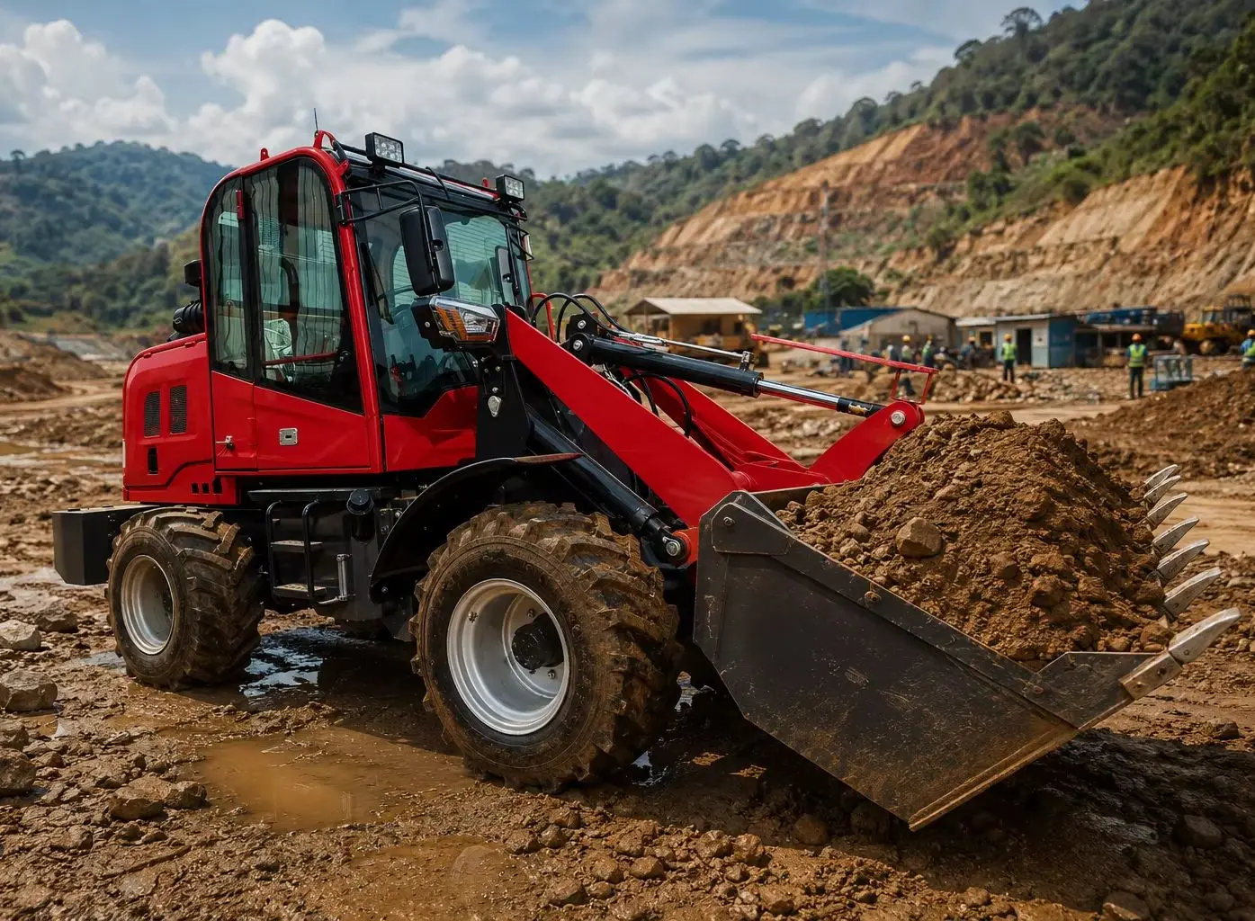 

Custom ZL910 Wheel Loader for Bulk Material Loading CE Euro 5 Heavy Duty Construction Machine