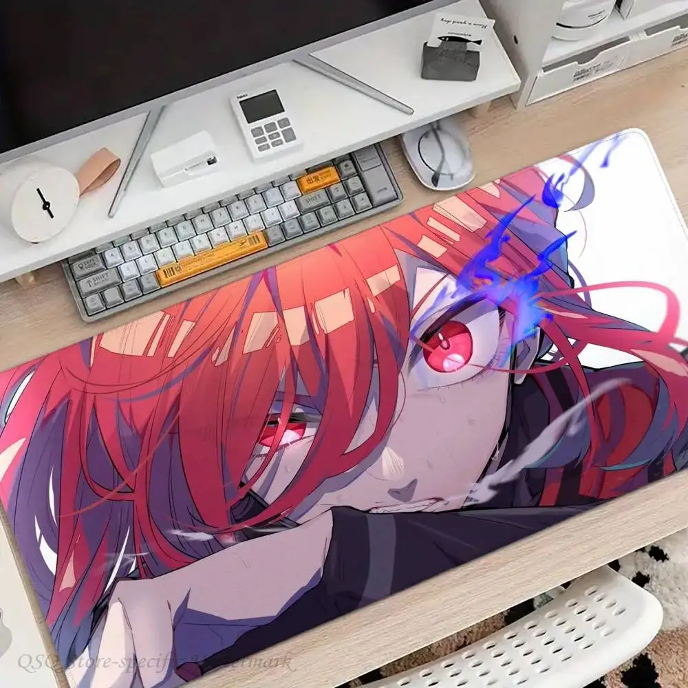 Chigiri Hyoma Manga BLUE LOCK Mousepad Mouse Mat Desk Mat With Pad Gaming Accessories Prime Gaming XXL Keyboard Pad Padding Ma