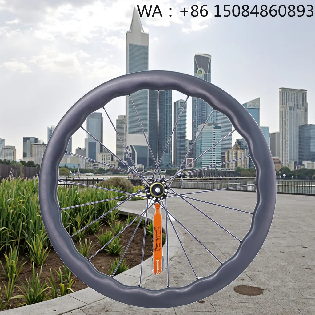 Rodas de carbono econômicas 700c R28, aro clássico de fibra de carbono, peças de reposição confiáveis para bicicletas de estrada com freio de aro.