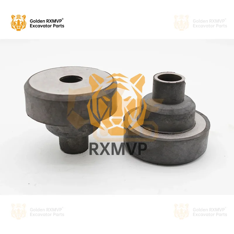 For Hyu-ndai  Hot Sales High Quality Excavator Engine Parts R200 Mount Rubber Rear Mountings