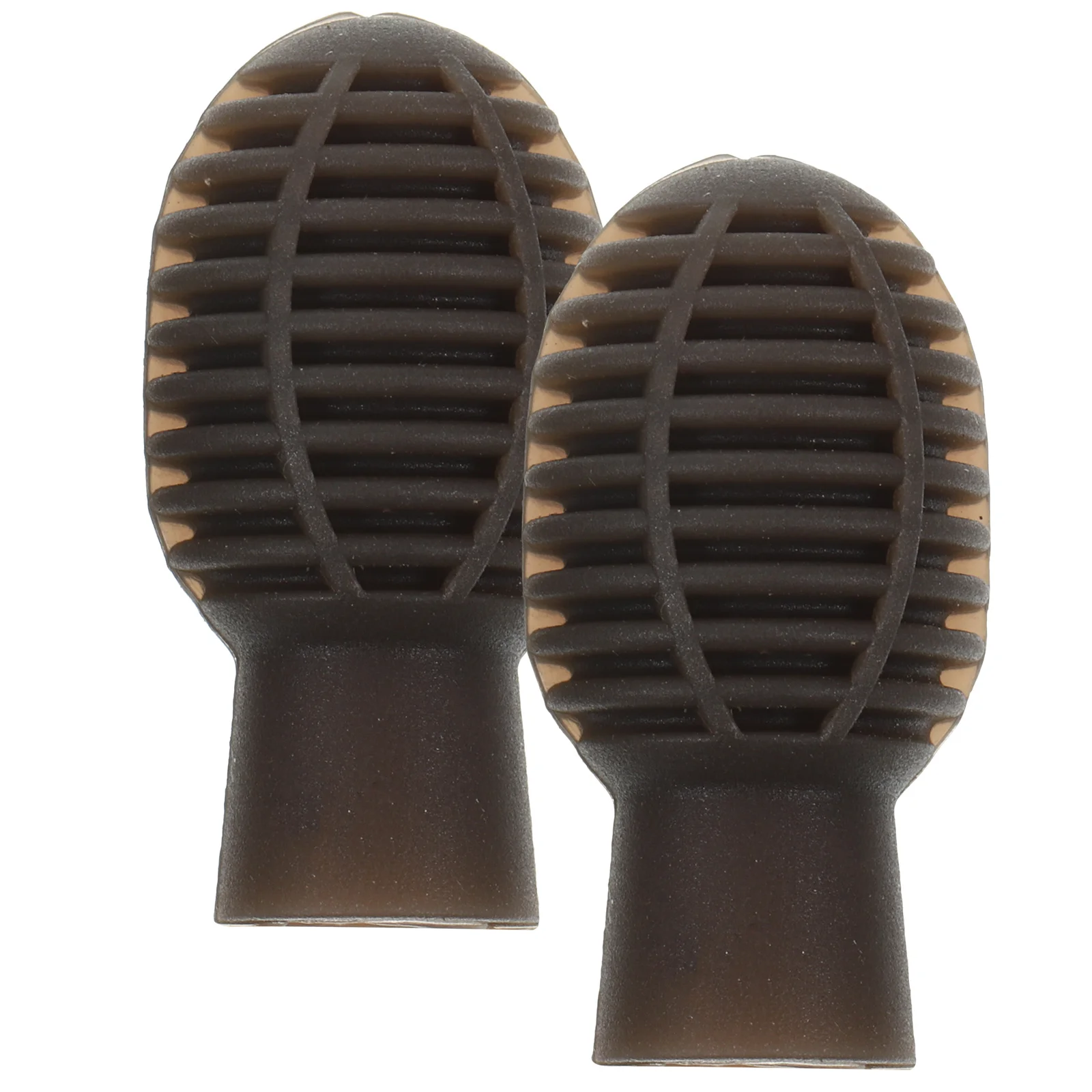 

2 Pcs Silicone Head Drum Stick Drumstick Tips for Practice Kit Accessories Compact Caps Dampener Silica Gel Covers