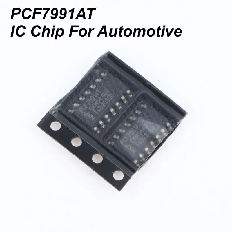 PCF7991AT SOP14 Automotive IC Chip 2/10Pcs Transponder Replacement  for Vehicle Key System Repair DIY Enthusiasts