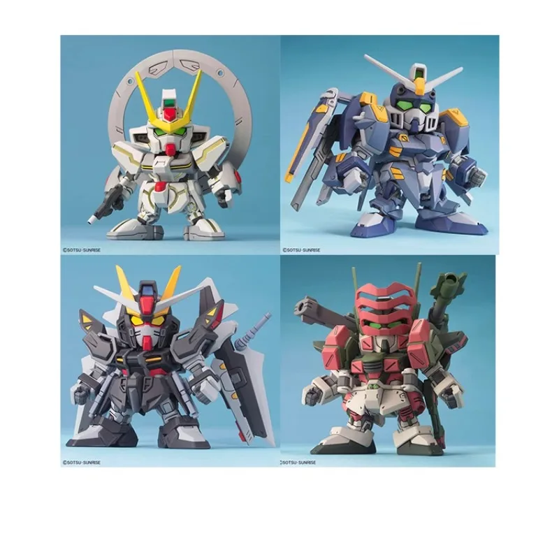 Bandai Original GUNDAM Anime BB GENSHI C.E.73-STARGAZER-SET Action Figure Modèle d'Assemblage Jouets Cadeaux de Collection pour Enfants