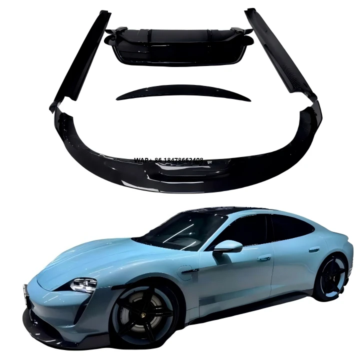 

LQ Taycan/Taycan Turbo 4S Ocean Design OD Dry Carbon Kit-Front Lip Side Skirt Rear Lip Tail Wing New Retrofit/Upgrade | 1 Year