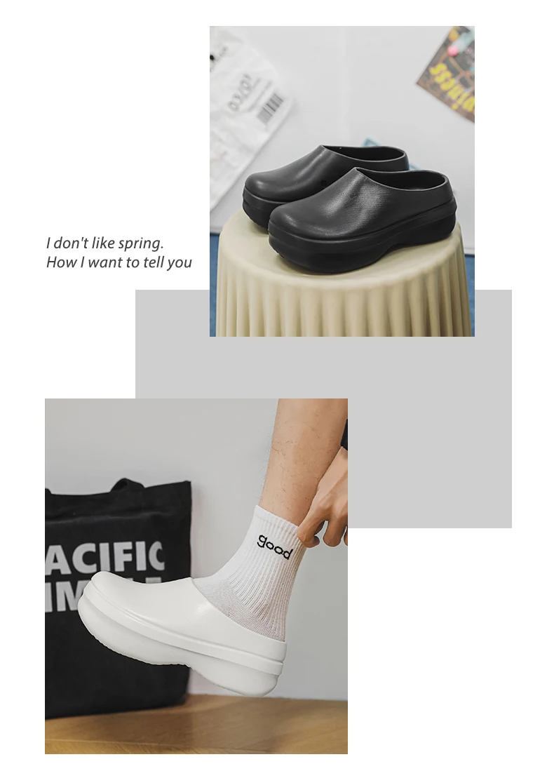 Hotel-Kochschuhe, Vier-Jahreszeiten-Modell, Neu, Rutschfest, Wasserdicht, Ölbeständig, Weiche Sohle, Küchen-Arbeitsschuhe, Herren-Outdoor-Freizeit-Sicherheitsschuhe – Detail 6