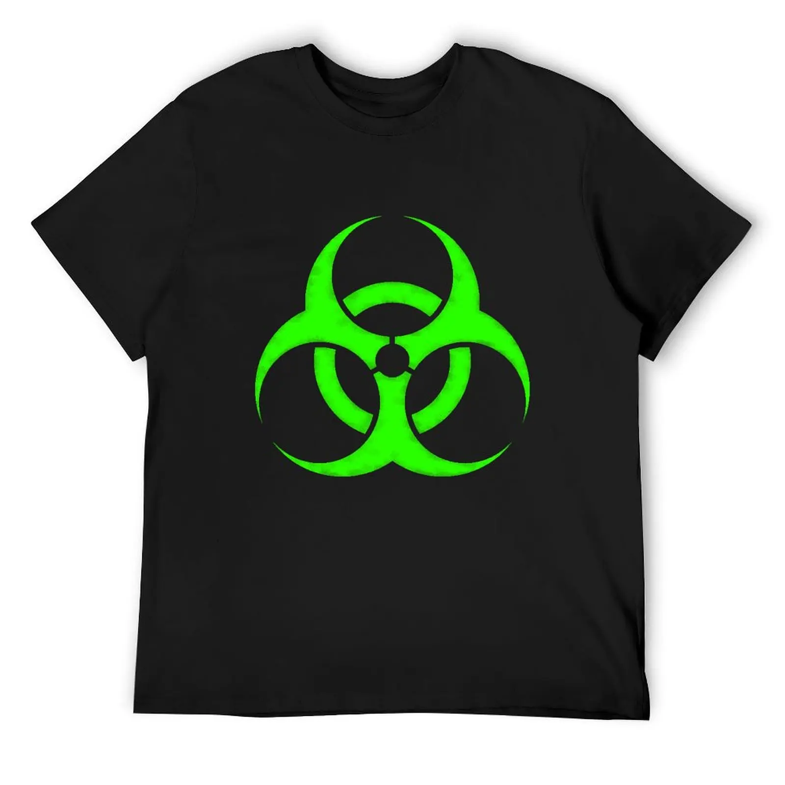 GREEN BIOHAZARD SIGN T-Shirt vintage anime shirt plus size clothes graphic t shirts boys animal print funny t shirts men