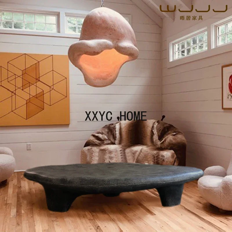 Moderne lichte luxe Art Frp speciaal gevormde Pebble Designer Nordic Leisure theetafel