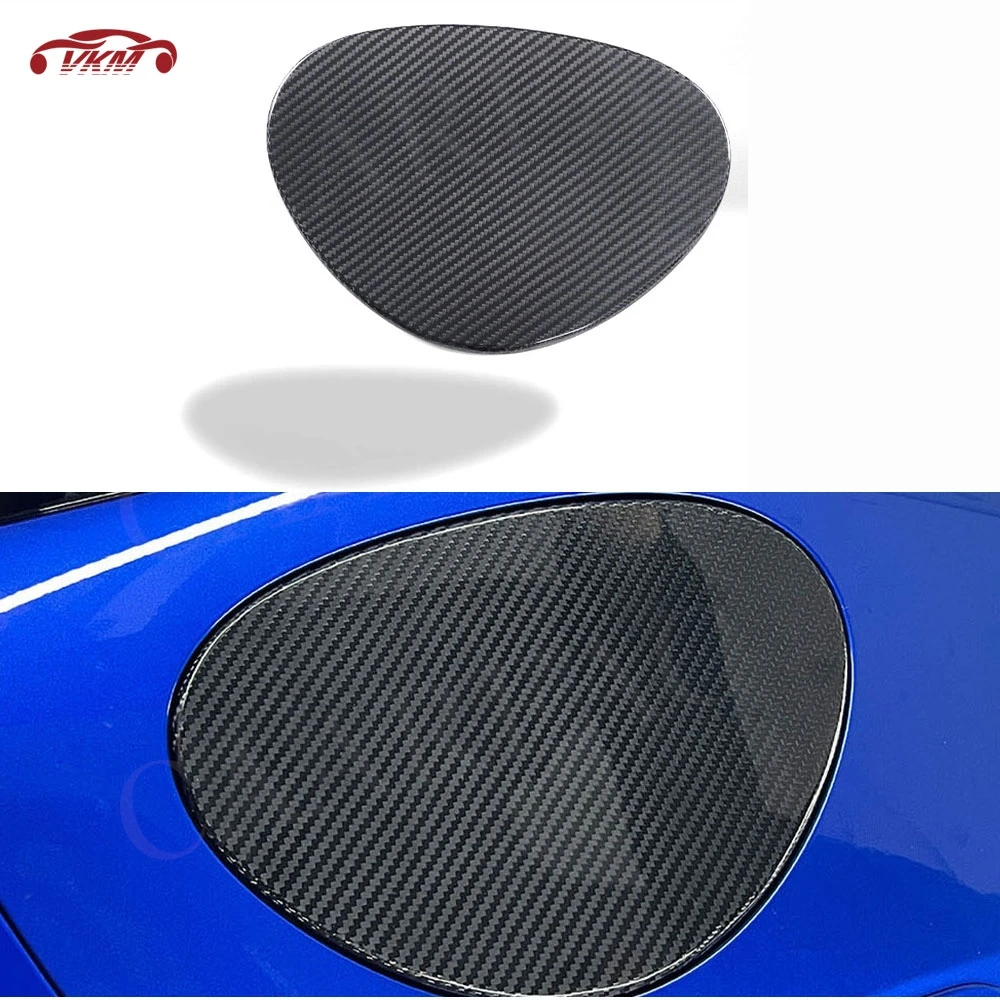 

Carbon Fiber Car Oil Fuel Tank Cap Cover Trim Cover Body Kits Petrol Cap Accessories for Toyota Subaru BRZ 86 2022+
