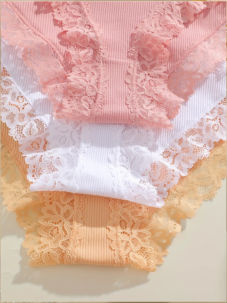 10 шт./компл. женские хлопковые трусики сексуальные кружевные трусы с низкой талией эластичное женское мягкое нижнее белье удобное нижнее белье для девочек S-XL