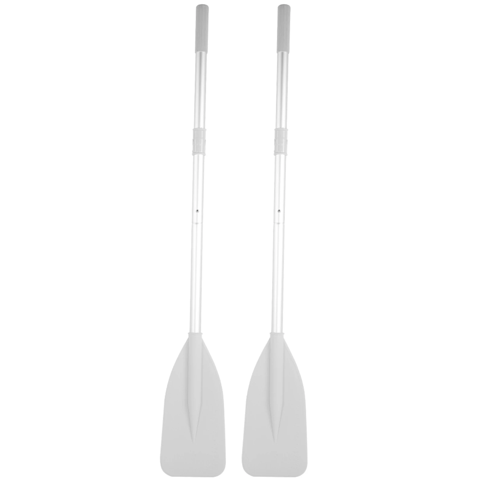 2pcs Detachable Long Rod Paddle Set High Toughness Aluminum Boat Oars