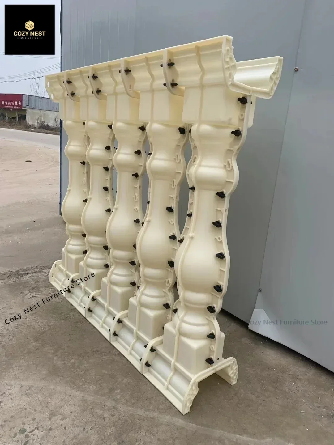 High Quality ABS Material! $5 per Meter - Ideal for Casting Decorative Handrail Vase Columns, Concrete Fences & Balustrades for