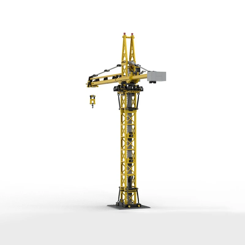 762 Pcs Construction Modular Crane Engineering Equipment Custom MOC Creation Building BlocksToys Gift