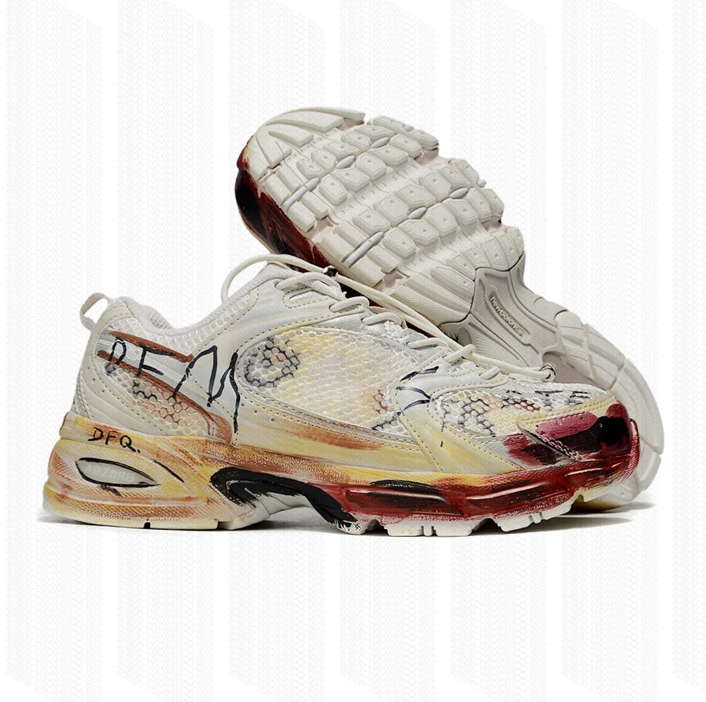 Klasyczne buty w stylu retro, sportowe i rekreacyjne, męskie i damskie, odporne na ścieranie buty typu board shoes.