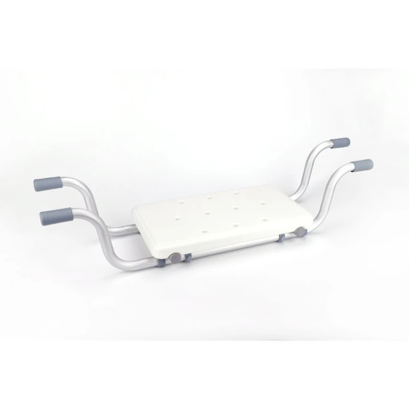 Adjustable bath stool, weight capacity up to 130 kg, bathtub tray, suitable for disabled people and the elderly
