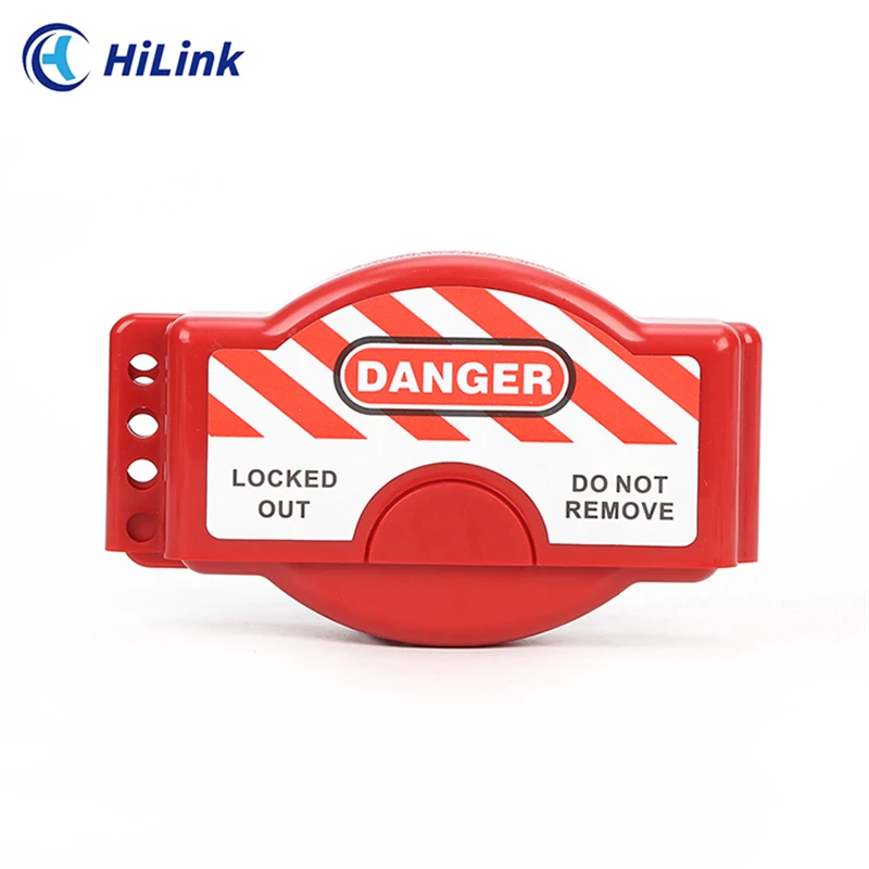 For Industrial Safety Overhaul Equipment Prevent Misoperation,Safety Hign Strength Adjustable 25mm-165mm Gate Valve Lockout
