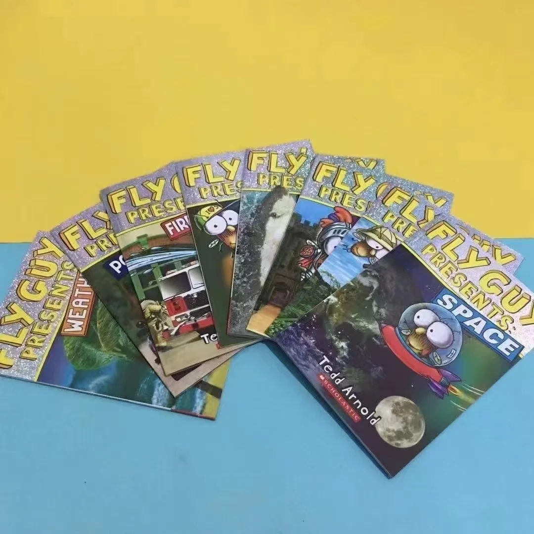 14 Books English Picture Book Fly Guy Presents English Picture Storybook Interesting Children's English Learning Toys Libros