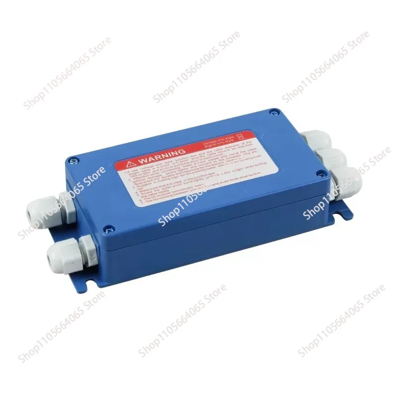 Waterproof 304 Stainless Steel 4-Input 1-Output Load Cell Junction Box for Electronic Weighing Scale