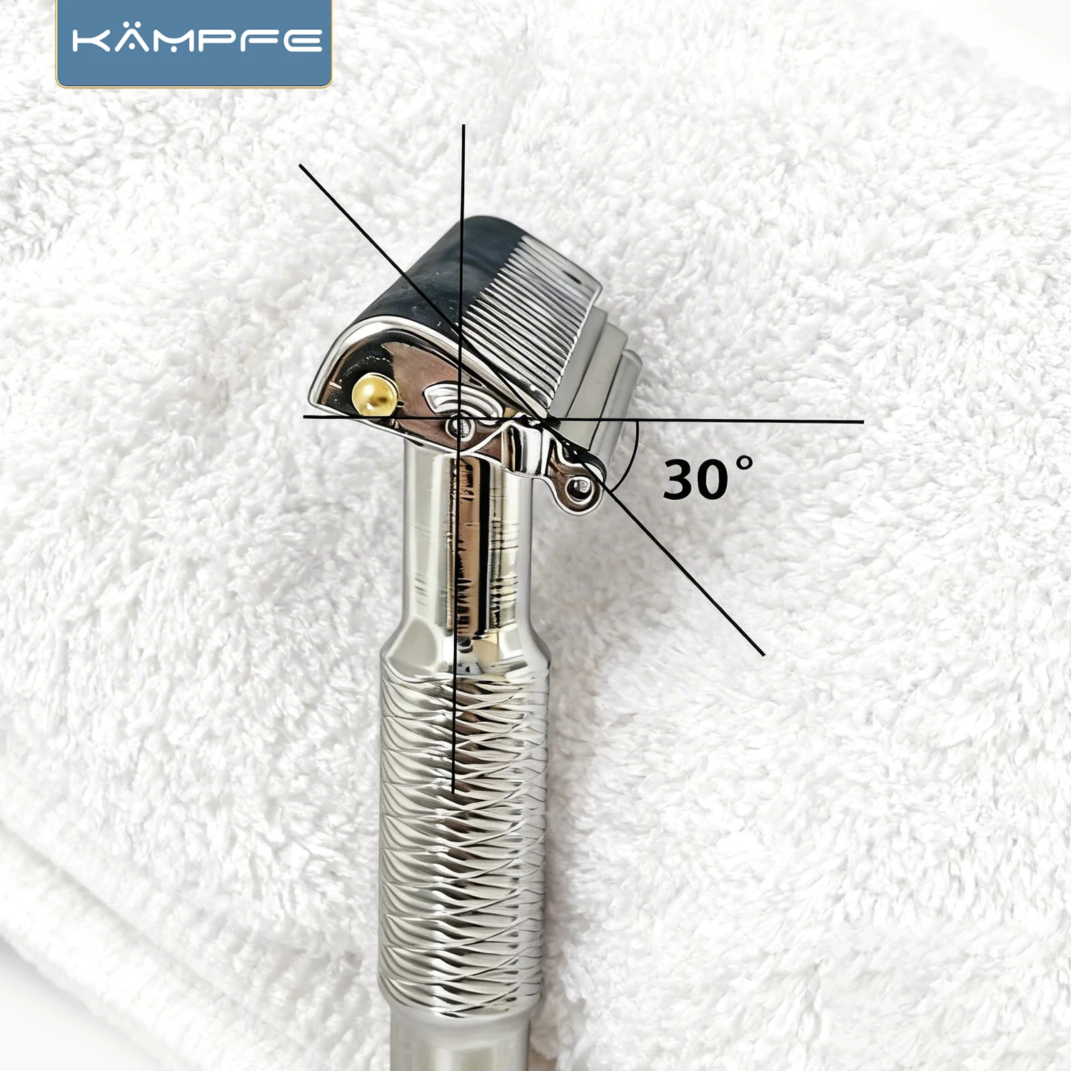 kampfe-manual-safety-stainless-steel-razor-classic-double-half-blade-roller-shaver-for-men-and-women
