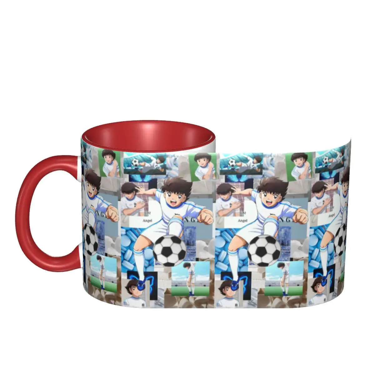 Ozora Oliver Atom Capitan Tsubasa Mug Funny Ceramic Coffee Cups Tea Mugs Milk Cup Drinkware Gift for Friends DIY Custom
