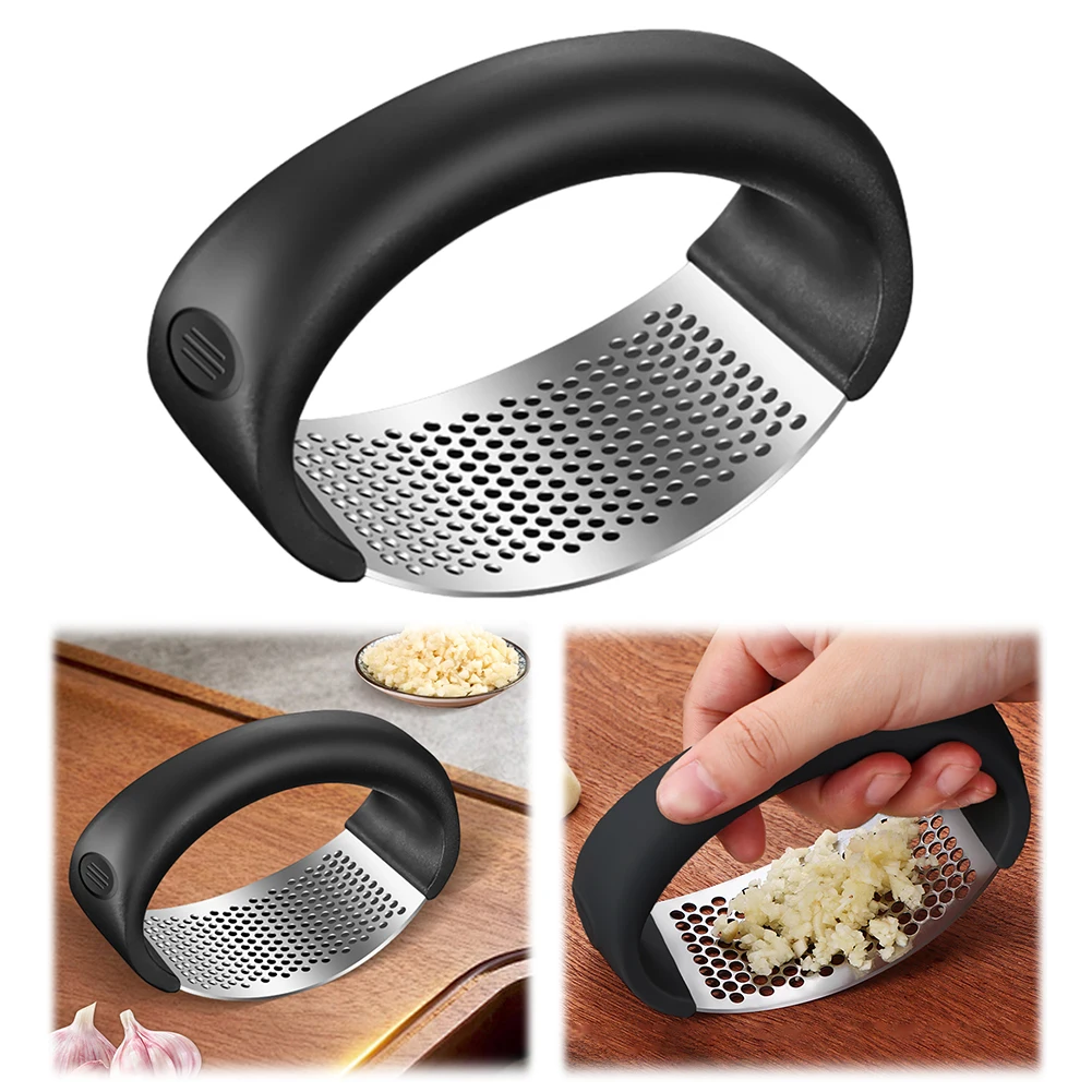 

Stainless Steel Garlic Press Manual Garlic Chopper Garlic Press Crusher Fruit Vegetable Tools Kitchen Accessories Gadget