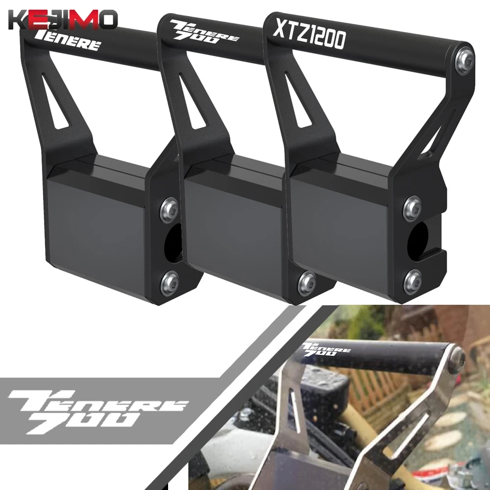 12MM GPS Mount Above the Instruments Accessories For Yamaha Tenere 700 / Rally / World Raid 2019-2024 2025 Super Tenere XTZ1200