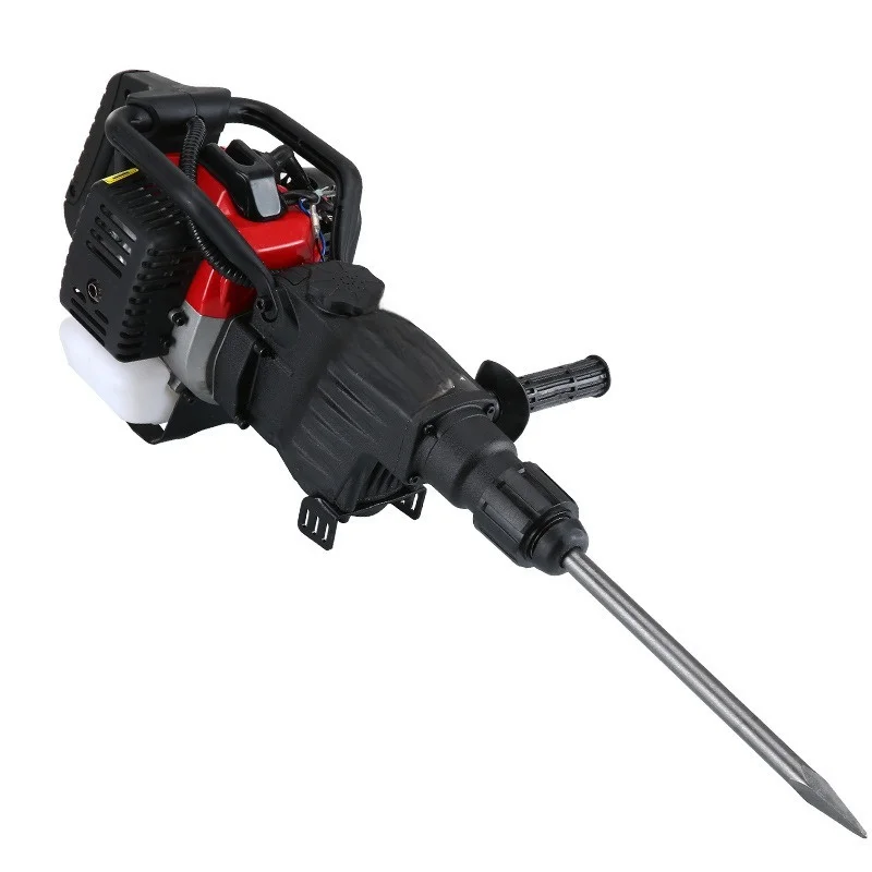 1800W Electric Pickaxe GasolinePowered Crushing Impact Electric Hammer Electric Drill Handheld