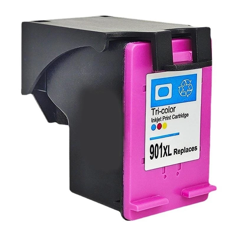 462B 901XL Черные трехцветные картриджи Совместимы с Officejet 4500 J4500 J4540 J4550