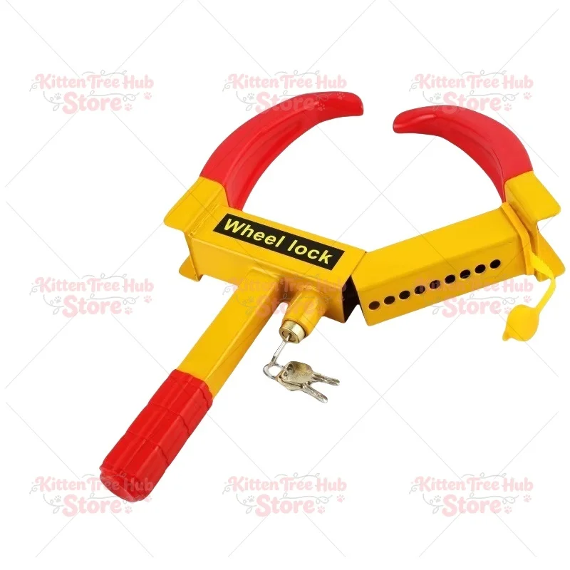 Car tire anti-theft lock, with a thickened design